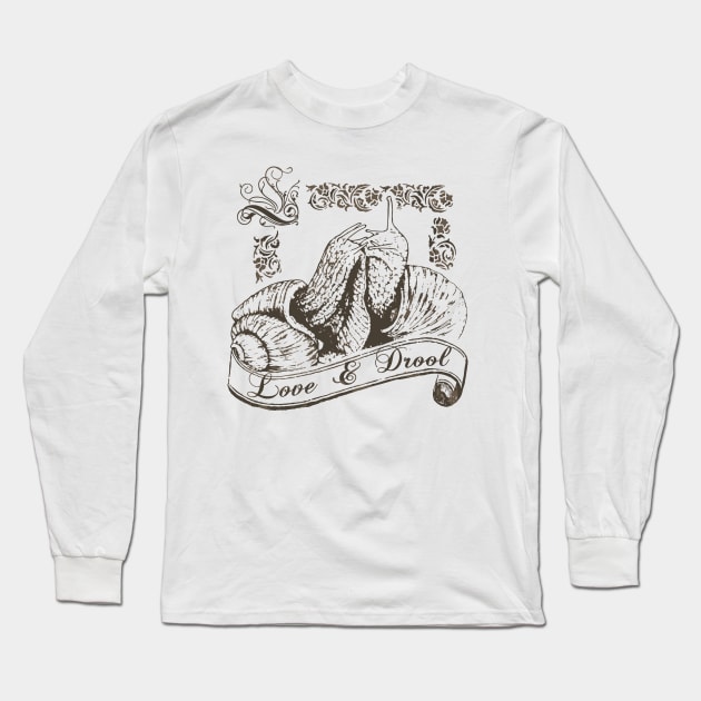 Love & Drool Long Sleeve T-Shirt by Andriu